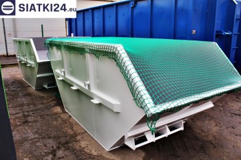 Siatki Bukowno - Siatka przykrywająca na kontener - zabezpieczenie przewożonych ładunków dla terenów Bukowno